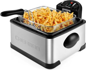 Chefman 4.5 Liter Deep Fryer w/Basket Strainer.
